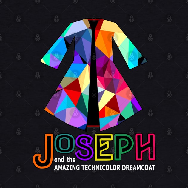 Joseph and the Amazing Technicolor Dreamcoat - Design #1 by MarinasingerDesigns